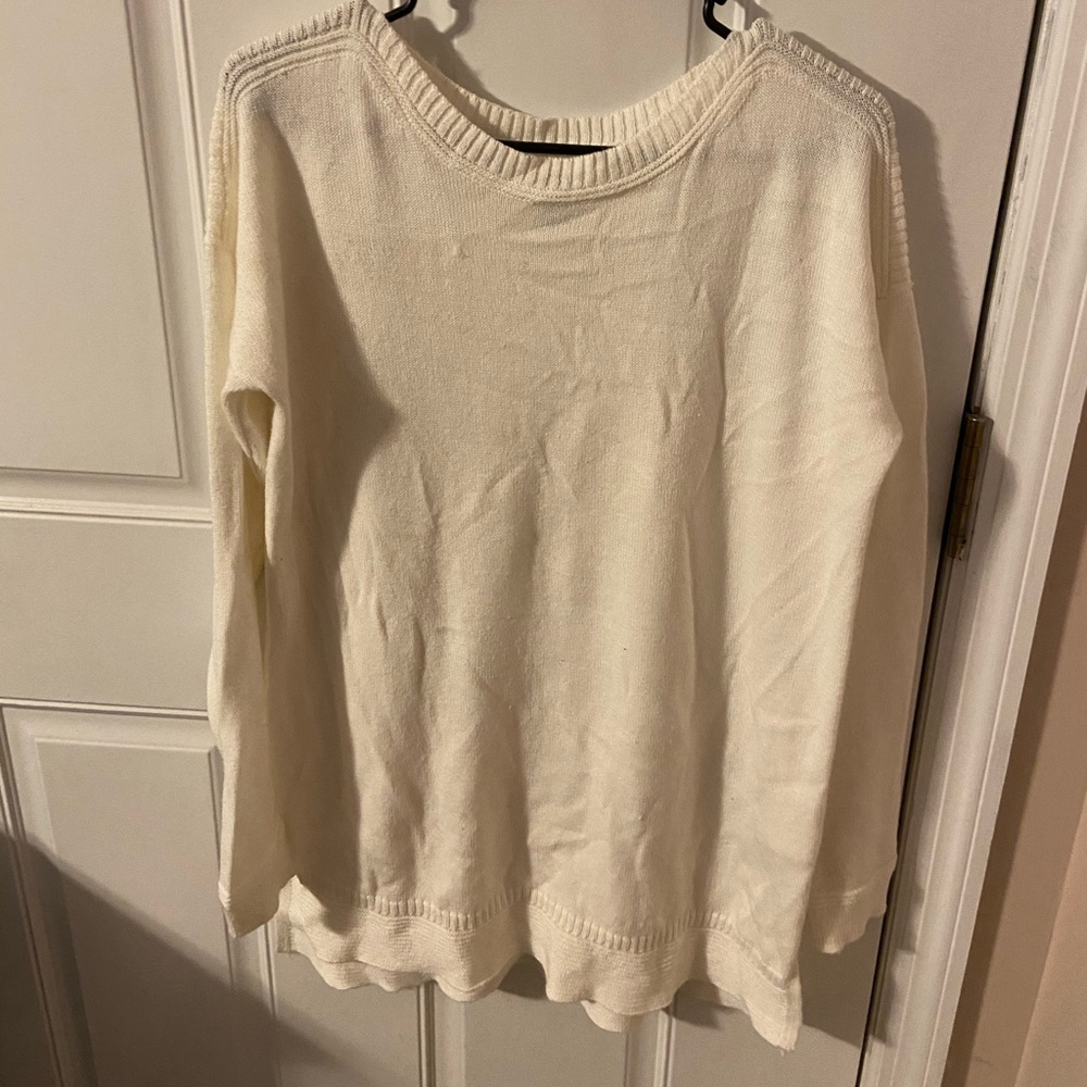 White sweater
